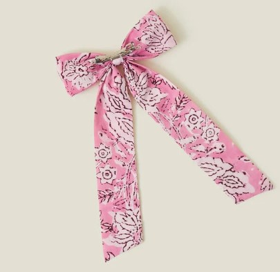 Accessorize – Floral Print Hair Clip – £8.00