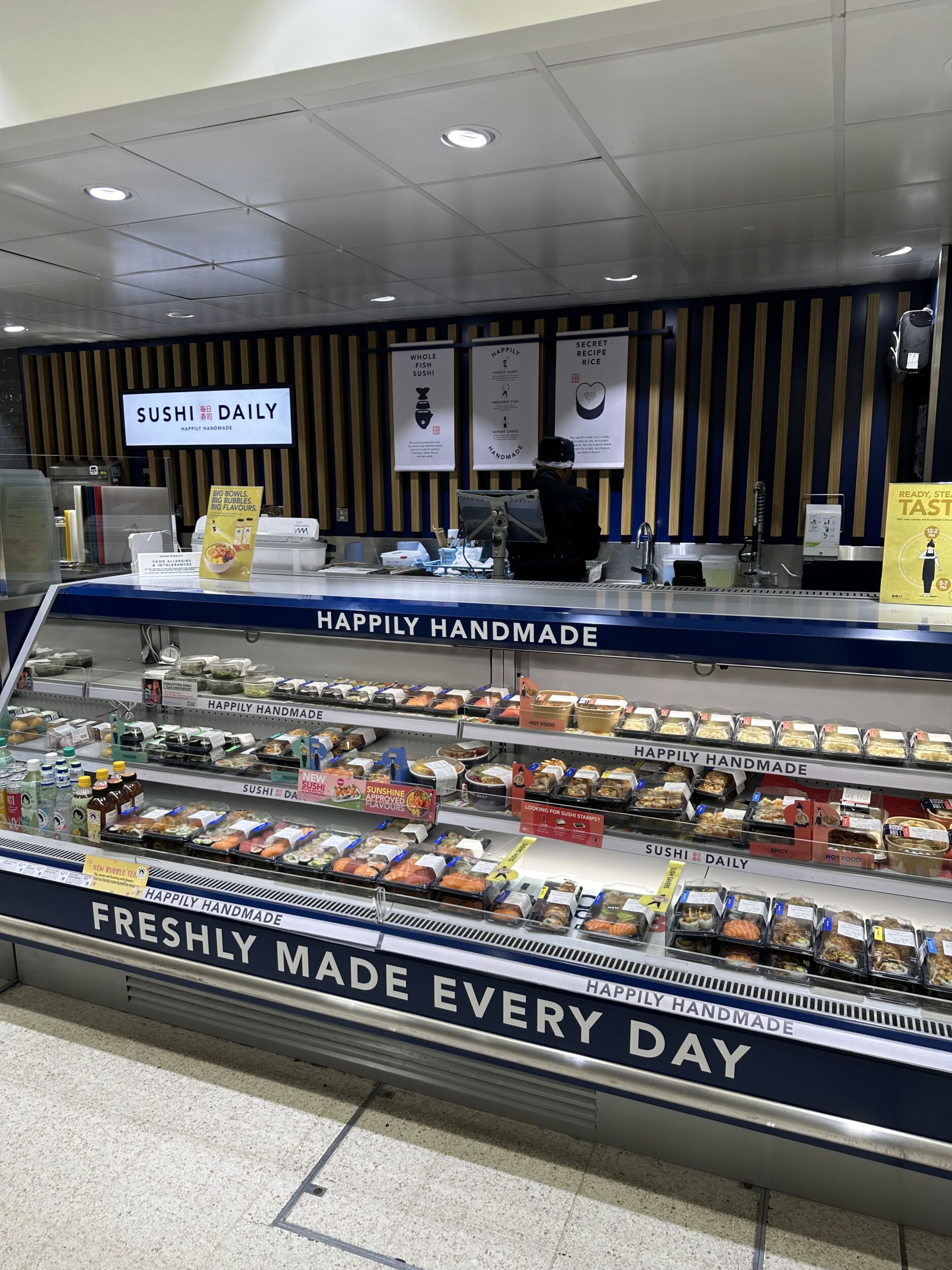 Waitrose – Sushi Counter – See prices in-store